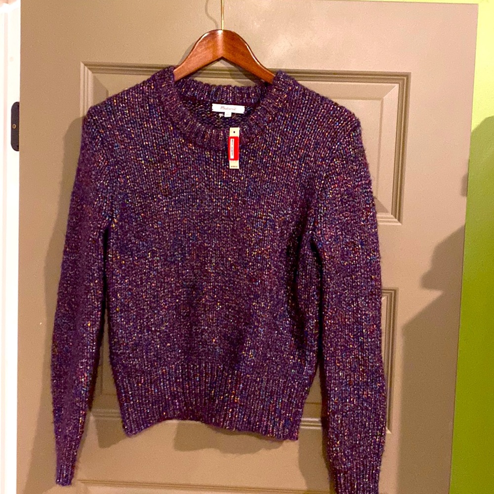 Long sleeve wool Madewell sweater new with tags